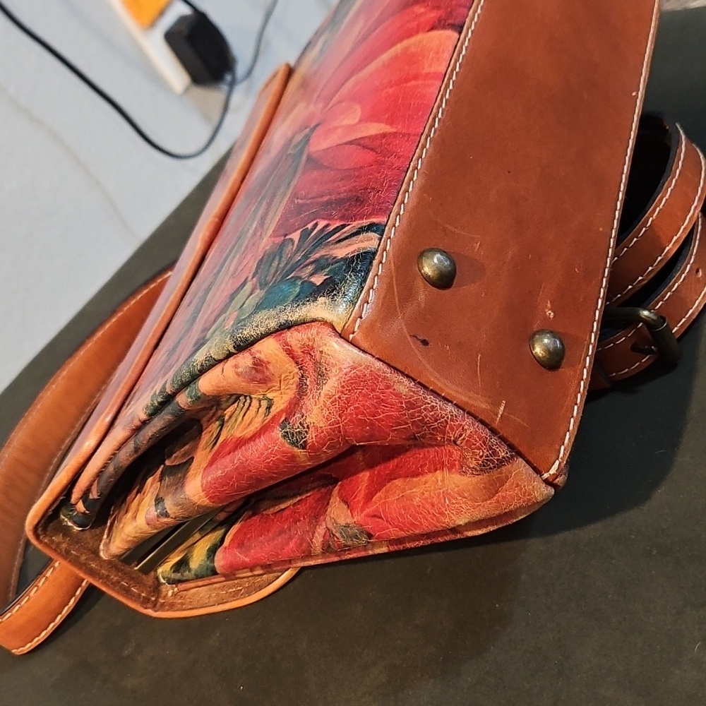 Patricia Nash Verga Frame Satchel - Picture 7 of 11